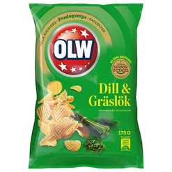 OLW Dill & Gräslök Chips