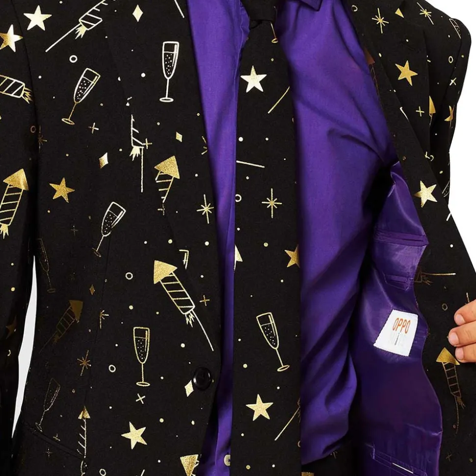 OppoSuits Fancy Fireworks Kostym