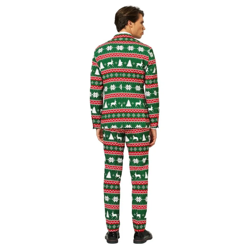 OppoSuits Festive Green Kostym