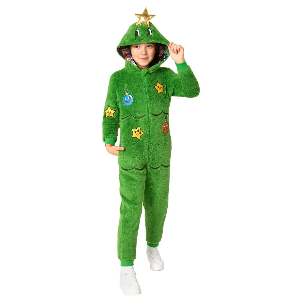 OppoSuits Julgran Barn Onesie