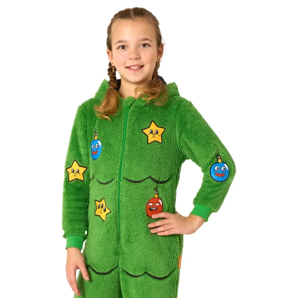 OppoSuits Julgran Barn Onesie