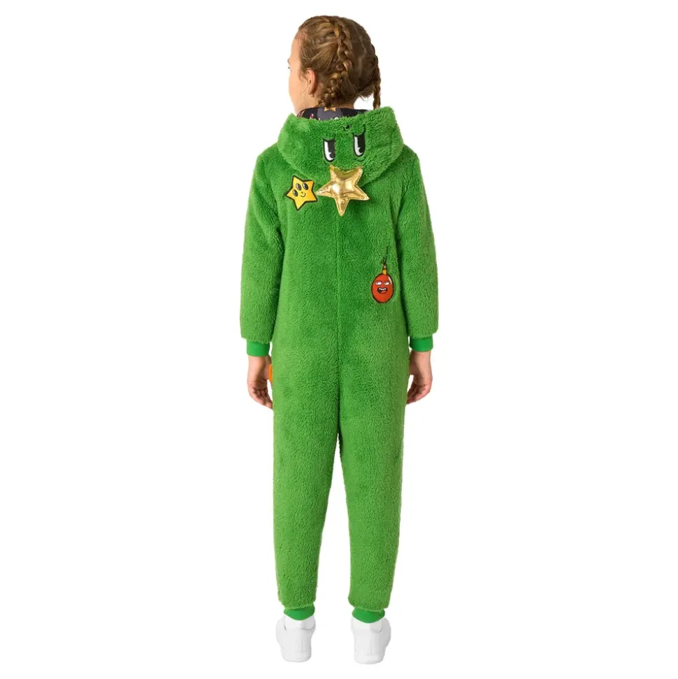 OppoSuits Julgran Barn Onesie