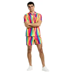 OppoSuits Rainbow Glaze Shorts Kostym