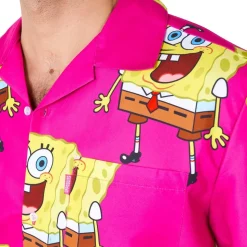 OppoSuits Svampbob Fyrkant Pink Shorts Kostym