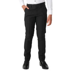 OppoSuits Teen Jet Set Black Smoking
