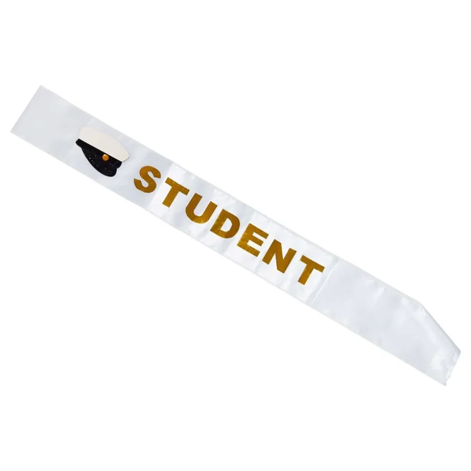 Ordensband Student Guld Metallic