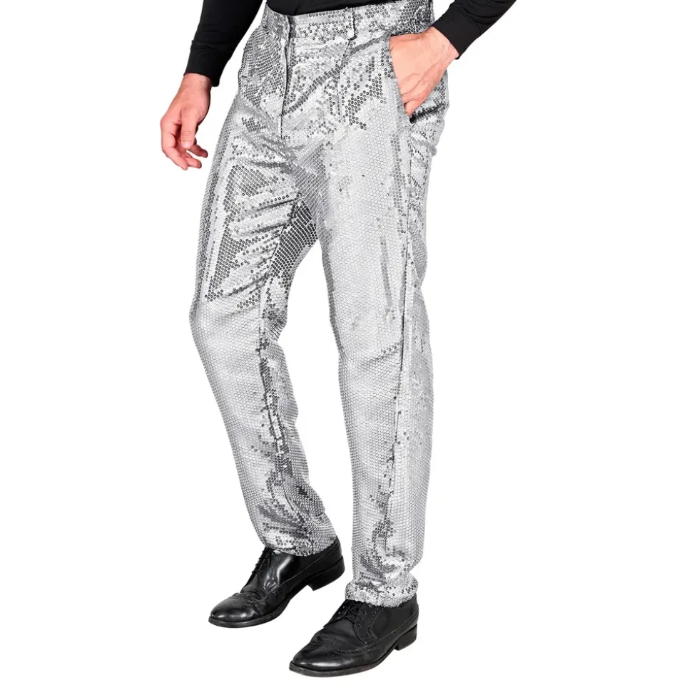 Paljettbyxor Herr Silver