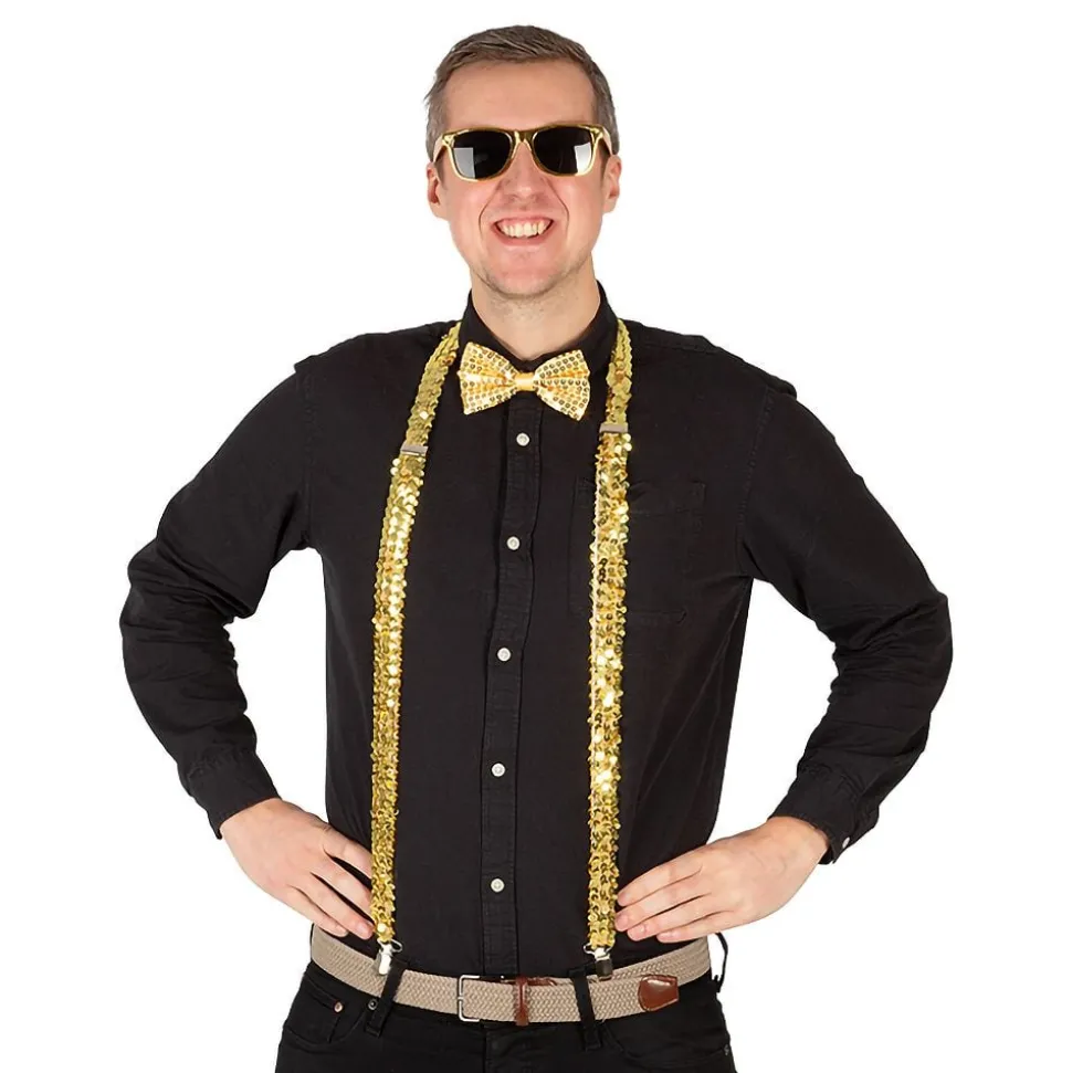 Paljetthängslen Guld Kit