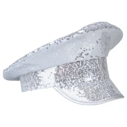 Paljettkeps Silver
