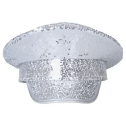 Paljettkeps Silver