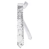 Paljettslips Silver