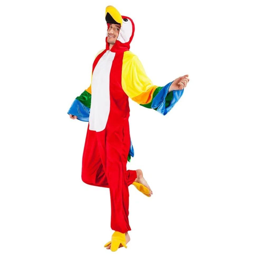 Papegoja Onesie Maskeraddräkt