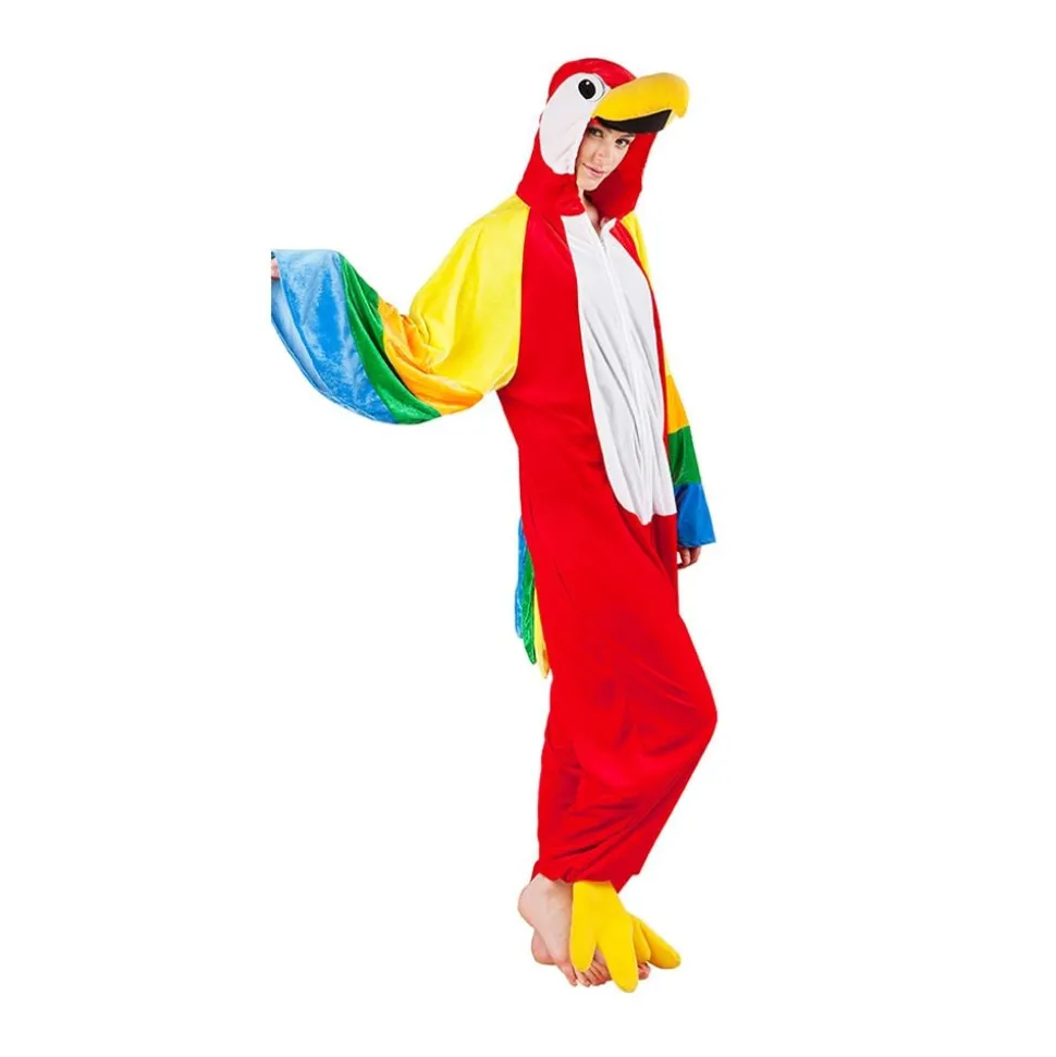 Papegoja Onesie Maskeraddräkt