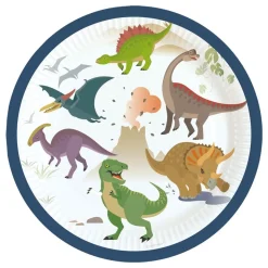 Pappersassietter Happy Dinosaur