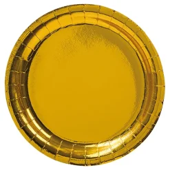 Pappersassietter Guld Metallic
