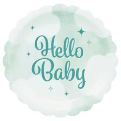 Pappersassietter Hello Baby