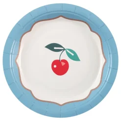 Pappersassietter Körsbär
