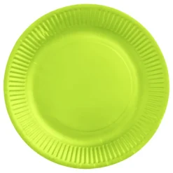 Pappersassietter Limegröna