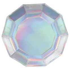 Pappersassietter Tiohörnig Holografiska