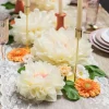 Pappersblommor Dekoration