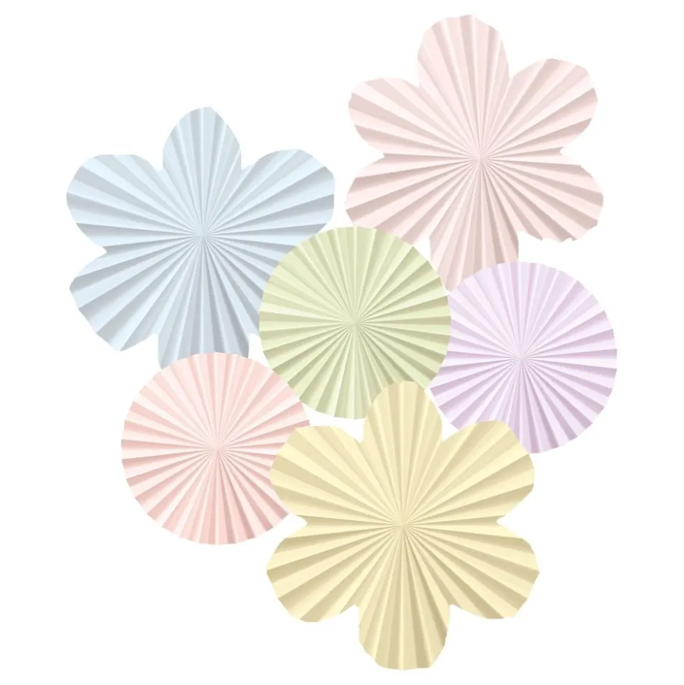 Pappersfjädrar Dreamy Pastel