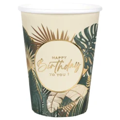 Pappersmuggar Birthday Jungle Vert