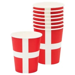 Pappersmuggar Danska Flaggan