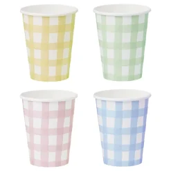 Pappersmuggar Gingham