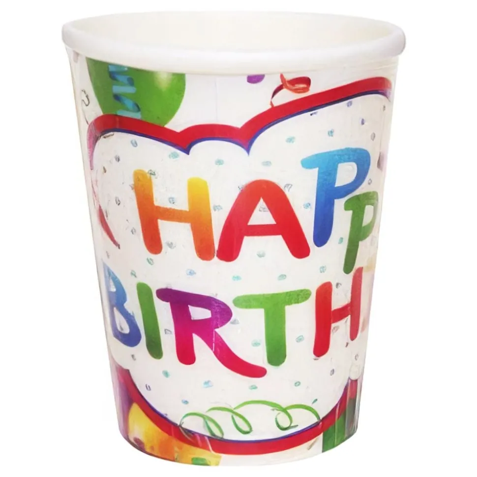 Pappersmuggar Happy Birthday