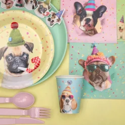Pappersmuggar Party Hund