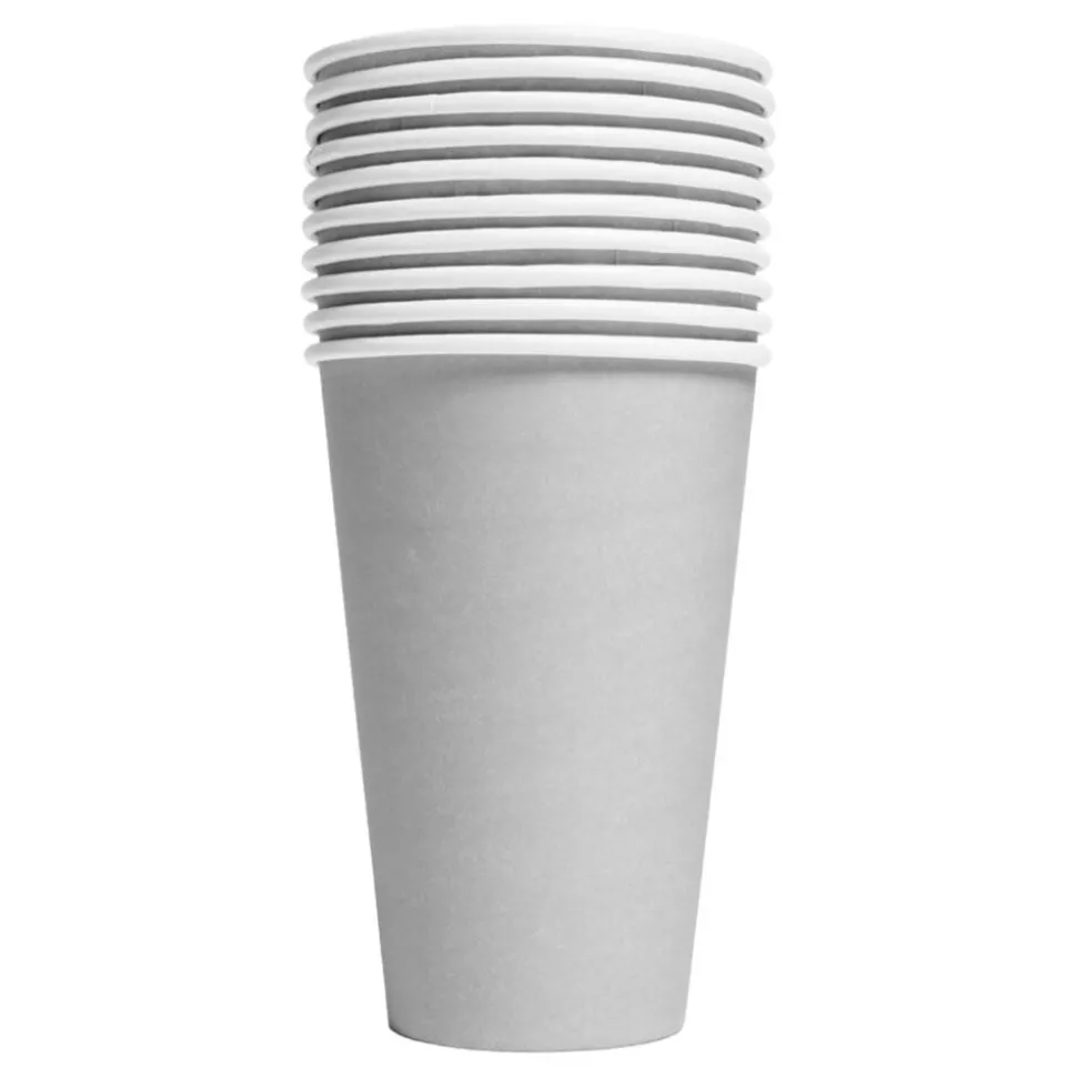 Pappersmuggar Silver Stora