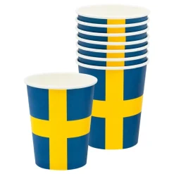 Pappersmuggar Svenska Flaggan