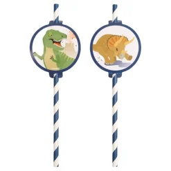 Papperssugrör Dinosaurier