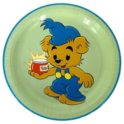 Papperstallrikar Bamse