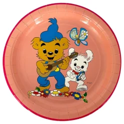Papperstallrikar Bamse