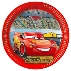 Papperstallrikar Bilar/Cars 3