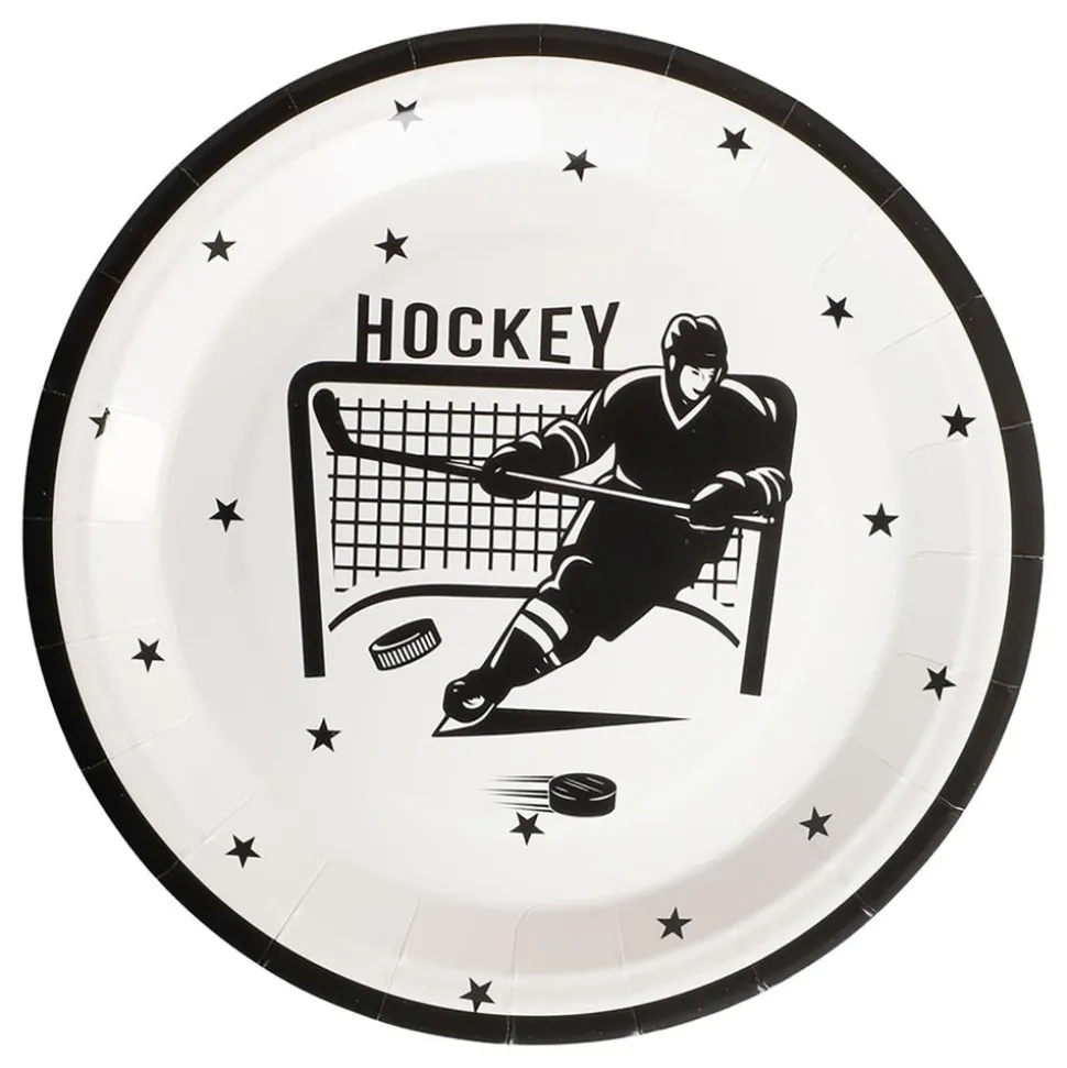 Papperstallrikar Hockey