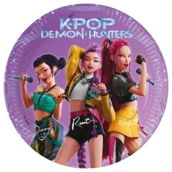 Papperstallrikar K-pop Demon Hunters