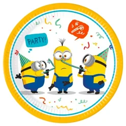 Papperstallrikar Minions