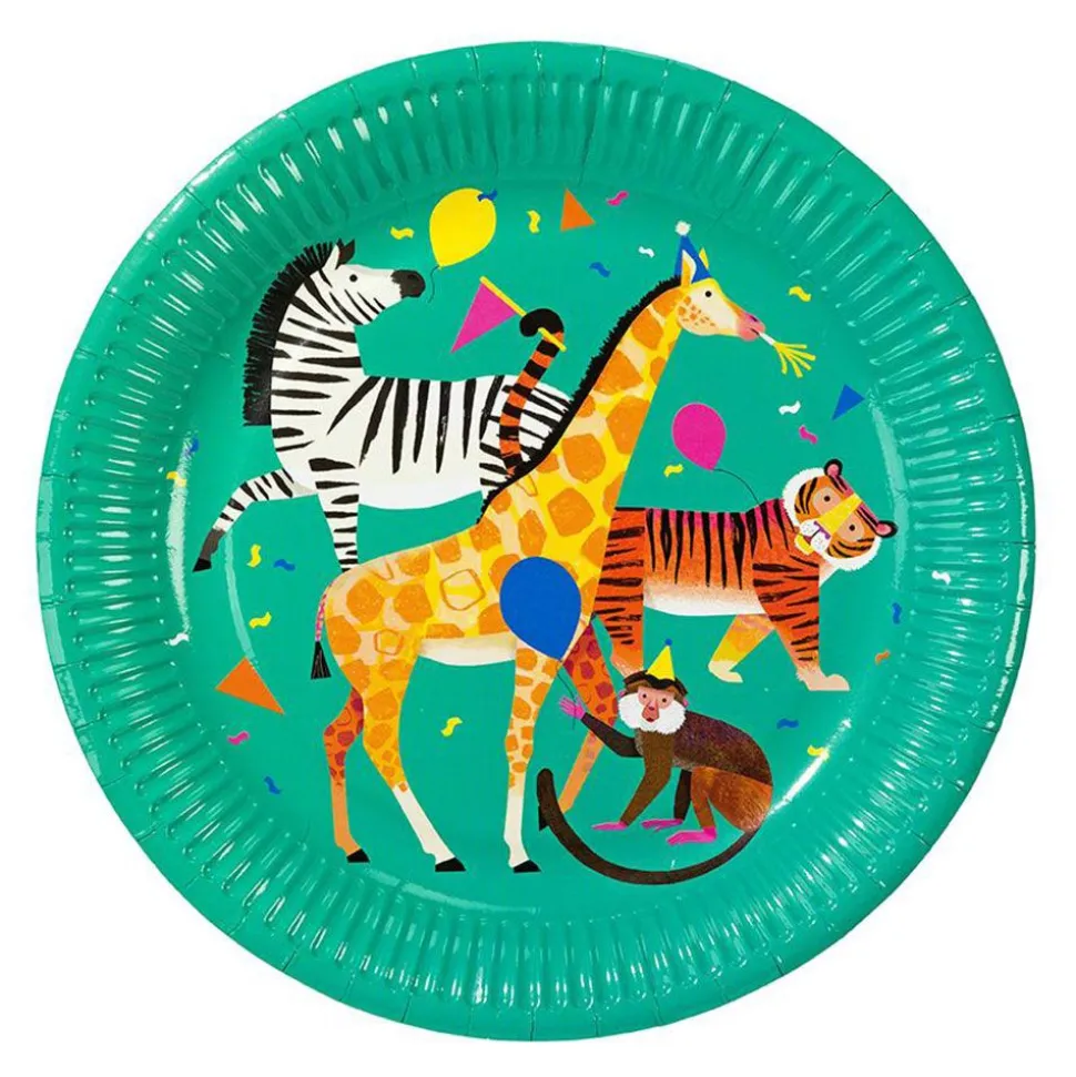 Papperstallrikar Party Animals