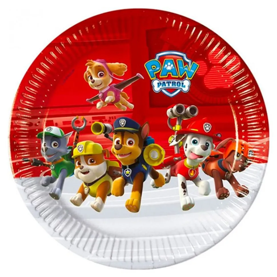 Papperstallrikar Paw Patrol