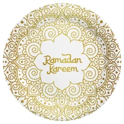 Papperstallrikar Ramadan Kareem