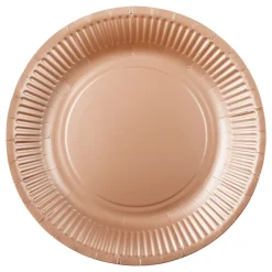 Papperstallrikar Roséguld