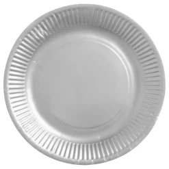 Papperstallrikar Silver