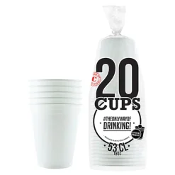 Party Cups Vit