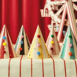 Partyhattar Pom Pom Cirkus
