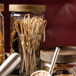 Partypicks Bambu Hjärta