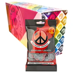 Peacemärken Jordgubb-Lakrits Storpack