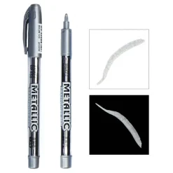 Permanenta Märkpennor Silver