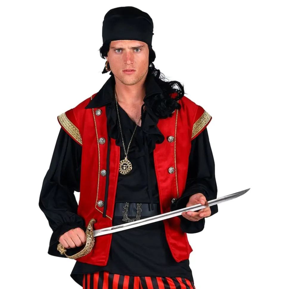 Pirat Black Beard Deluxe Maskeraddräkt